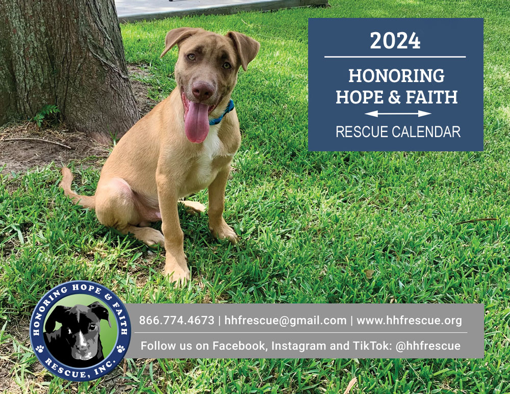 2024 HHF Rescue Calendar